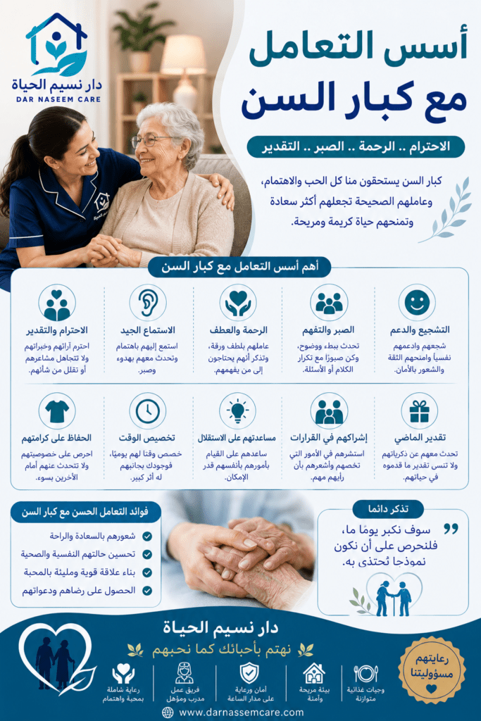 أسس التعامل مع كبار السن