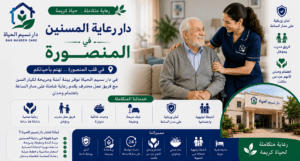 دار رعاية المسنين في المنصورة