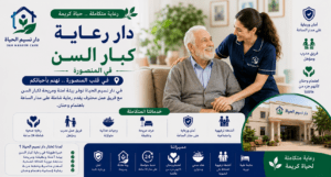 دار رعاية كبار السن بالمنصورة
