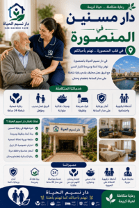 دار مسنين بالمنصورة