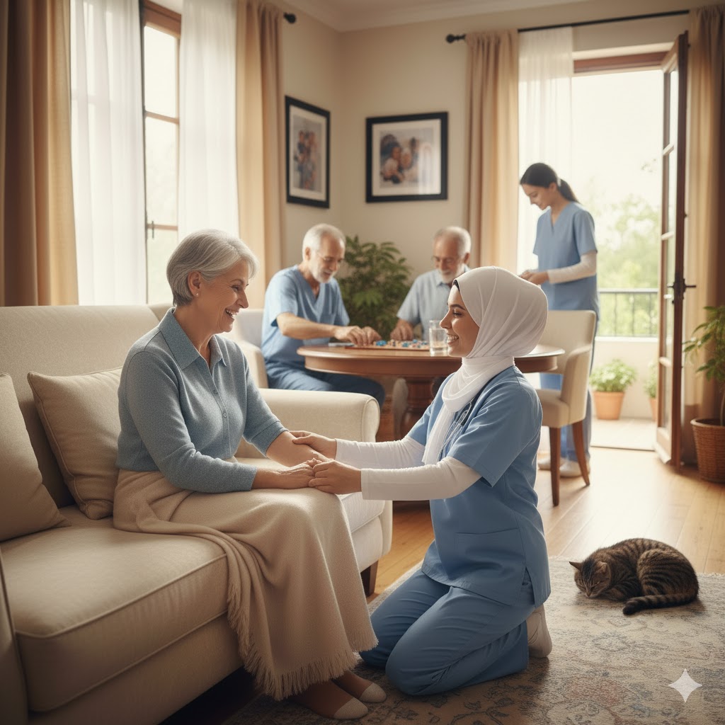 خدمات رعاية المسنين